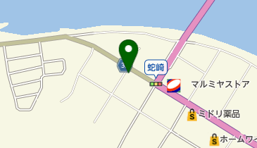 蛇崎公民館の地図画像