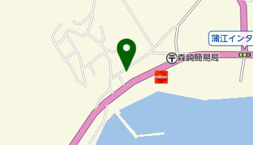 森崎地区公民館の地図画像