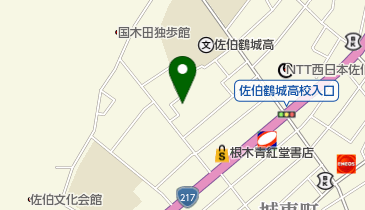 荒武久美子バレエ研究所の地図画像