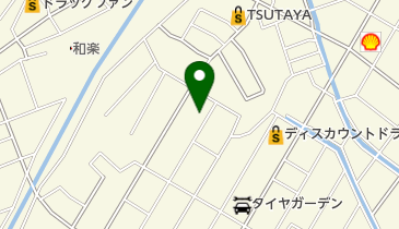 後藤書道教室の地図画像