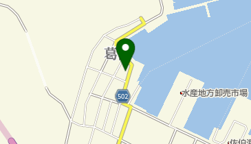 有限会社楠金物店の地図画像