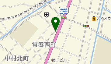 ときわ金物店の地図画像