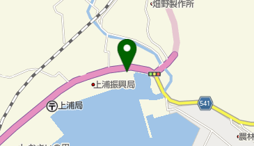 JFおおいた上浦支店の地図画像