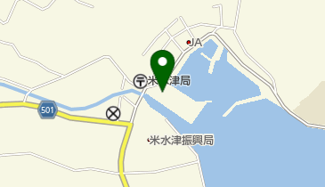 JFおおいた米水津支店の地図画像