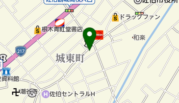 佐伯商工会議所の地図画像