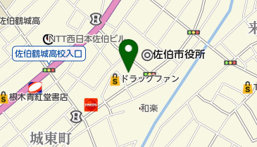 シャンソン化粧品佐伯営業所の地図画像