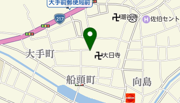 フタカ薬局の地図画像