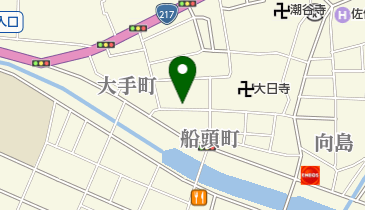 香川商店の地図画像
