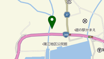 蒲江自動車整備工場の地図画像