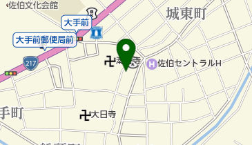 ウチダ写真舘の地図画像