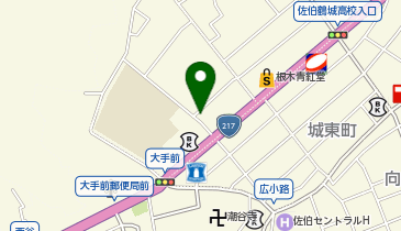 いとしや佐伯店の地図画像