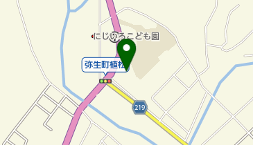 元宮尺間大社の地図画像