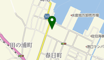 東九株式会社の地図画像