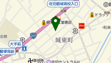 19番グリーンの地図画像