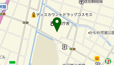 プリエールさいき生花部の地図画像