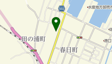 山田花店の地図画像