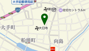 冨松青果店の地図画像