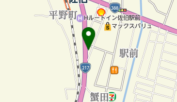 岡山テントの地図画像