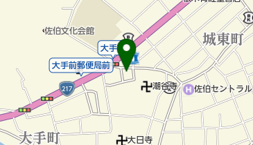 江藤文具店の地図画像