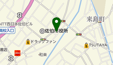 住友生命保険相互会社大分支社佐伯支部の地図画像