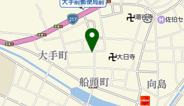 佐藤帽子店の地図画像
