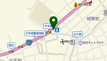 ヤノメガネ 佐伯店の地図画像