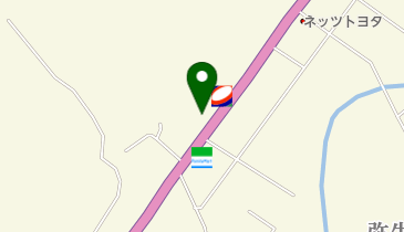 井上理容の地図画像