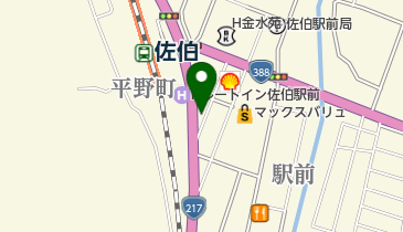 セブン理容店の地図画像