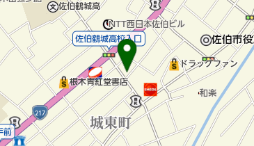 ヒラタ理容院の地図画像