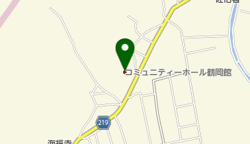 佐伯市役所 鶴岡地区公民館の地図画像