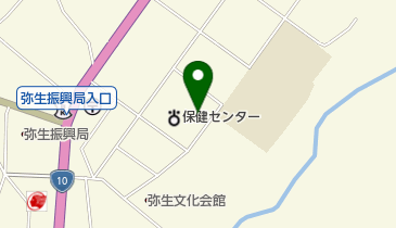 佐伯市役所 弥生振興局 弥生児童館の地図画像