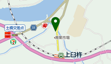 臼杵青果市場株式会社の地図画像