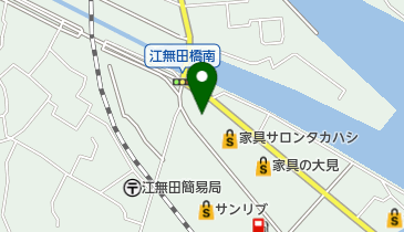 家電ショップトマトの地図画像