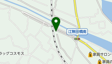 中尾看板店の地図画像