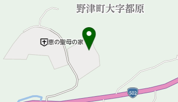 潔き聖母修道院の地図画像