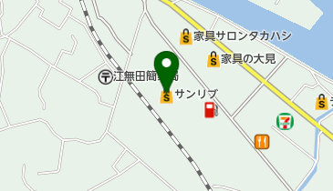 靴のピープル臼杵店の地図画像