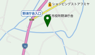 野津町商工会の地図画像