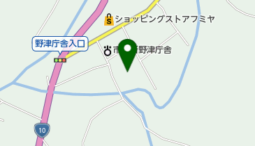 野津産業株式会社の地図画像