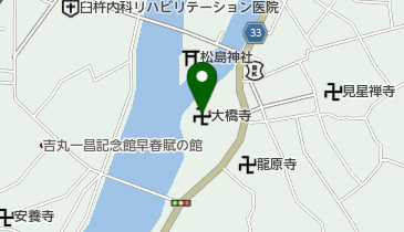大橋寺の地図画像