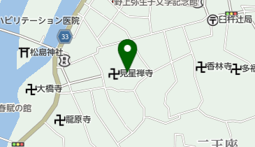 法音寺の地図画像