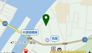 ハネダ衣料の地図画像