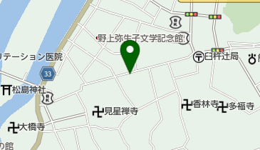 臼杵のヤノメガネの地図画像