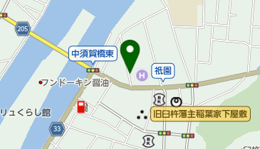 さんぱつTOMOの地図画像