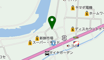 レンタルビデオフレンドの地図画像