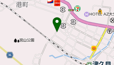 匹田ガラス店の地図画像