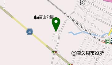 日本キリスト教団津久見教会の地図画像