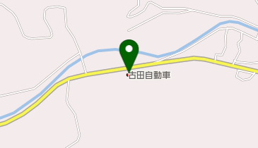 古田自動車の地図画像