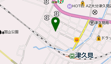 はなみやふとん店の地図画像