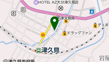 アサダ美容室の地図画像