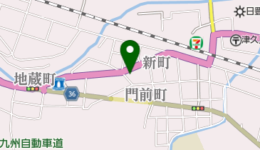 ジューン美容室の地図画像